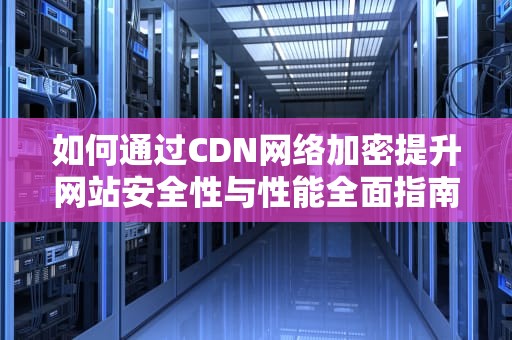 如何通过CDN网络加密提升网站安全性与性能全面指南