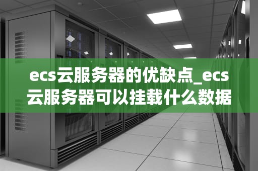 ecs云服务器的优缺点_ecs云服务器可以挂载什么数据盘_ECS云服务器的优缺点分析