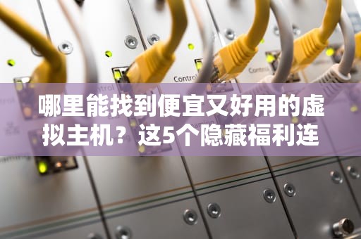 哪里能找到便宜又好用的虚拟主机？这5个隐藏福利连老司机都拍大腿！