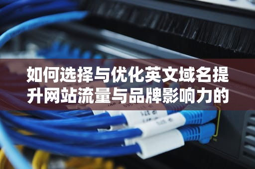 如何选择与优化英文域名提升网站流量与品牌影响力的实用指南