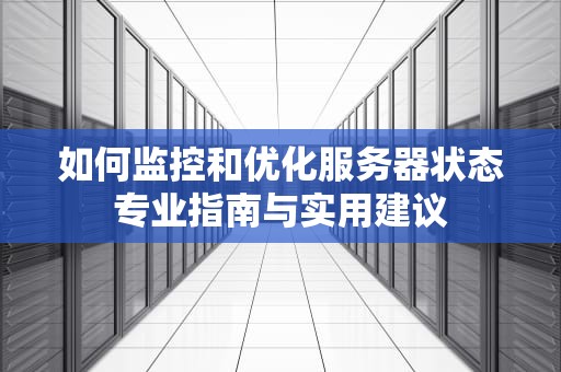 如何监控和优化服务器状态专业指南与实用建议