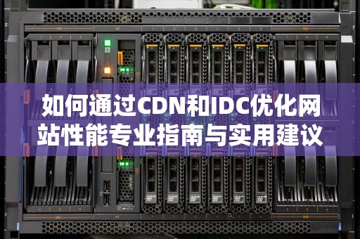 如何通过CDN和IDC优化网站性能专业指南与实用建议