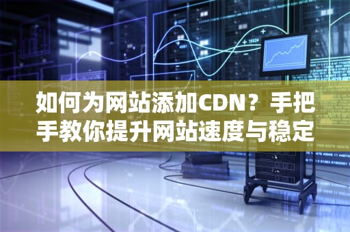 如何为网站添加CDN？手把手教你提升网站速度与稳定性！
