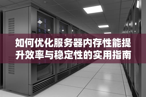如何优化服务器内存性能提升效率与稳定性的实用指南
