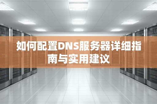 如何配置DNS服务器详细指南与实用建议