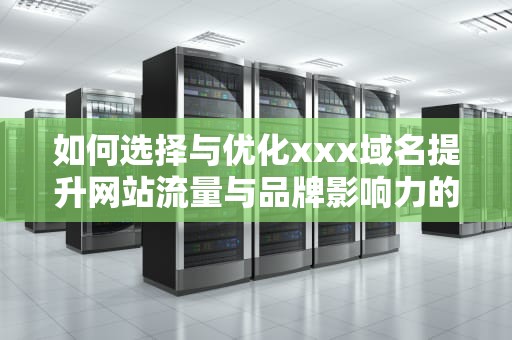 如何选择与优化xxx域名提升网站流量与品牌影响力的实用指南