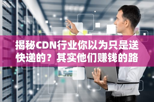 揭秘CDN行业你以为只是送快递的？其实他们赚钱的路子野得很！