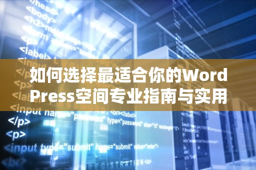 如何选择最适合你的WordPress空间专业指南与实用建议
