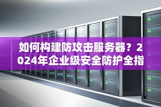 如何构建防攻击服务器？2024年企业级安全防护全指南