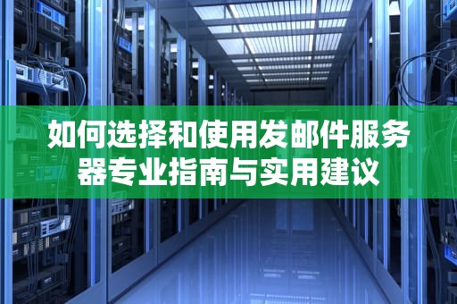 如何选择和使用发邮件服务器专业指南与实用建议