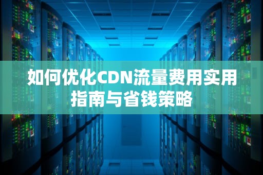 如何优化CDN流量费用实用指南与省钱策略