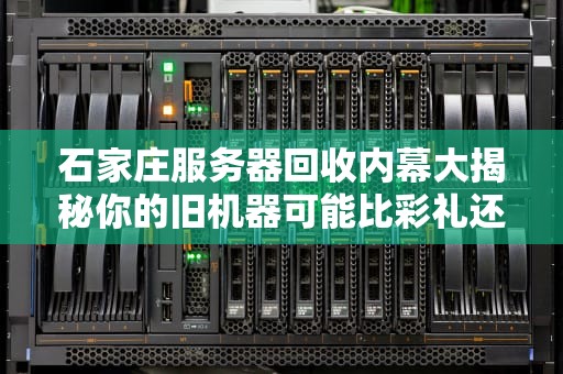 石家庄服务器回收内幕大揭秘你的旧机器可能比彩礼还值钱！