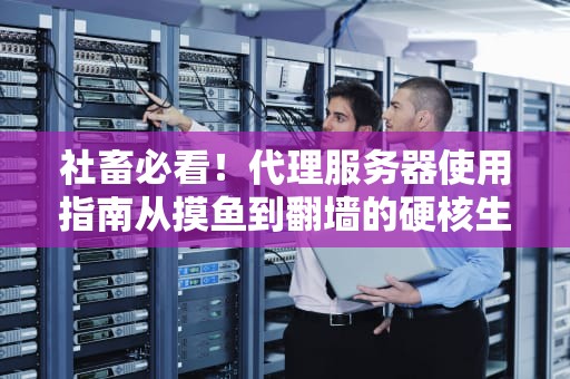社畜必看！代理服务器使用指南从摸鱼到翻墙的硬核生存法则