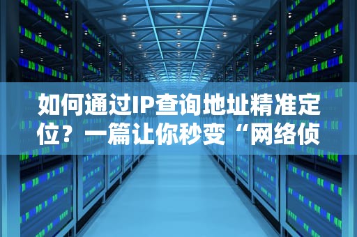 如何通过IP查询地址精准定位？一篇让你秒变“网络侦探”的指南