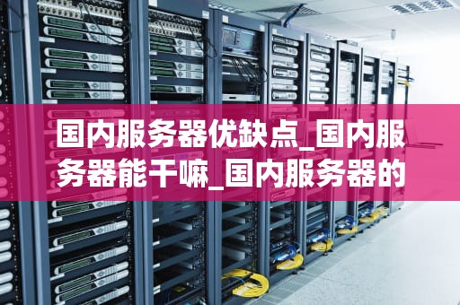 国内服务器优缺点_国内服务器能干嘛_国内服务器的优缺点分析