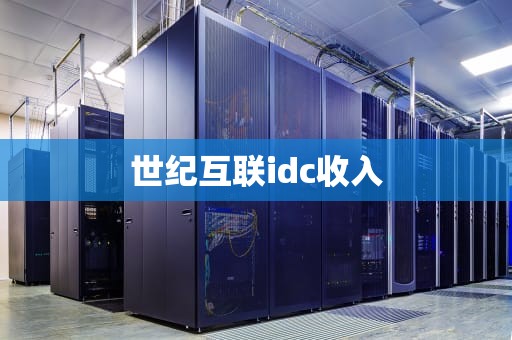世纪互联idc收入