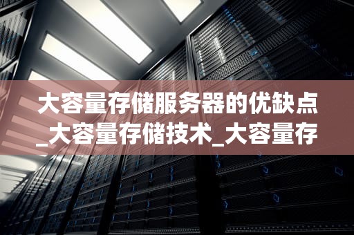 大容量存储服务器的优缺点_大容量存储技术_大容量存储服务器的优缺点