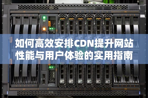 如何高效安排CDN提升网站性能与用户体验的实用指南