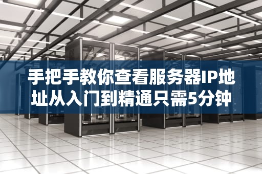 手把手教你查看服务器IP地址从入门到精通只需5分钟！