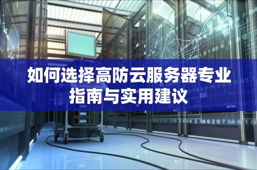 如何选择高防云服务器专业指南与实用建议