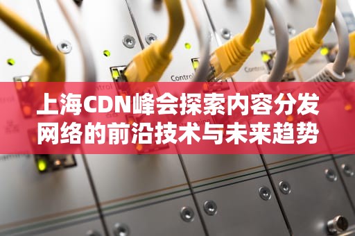 上海CDN峰会探索内容分发网络的前沿技术与未来趋势