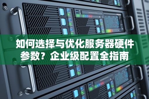 如何选择与优化服务器硬件参数？企业级配置全指南