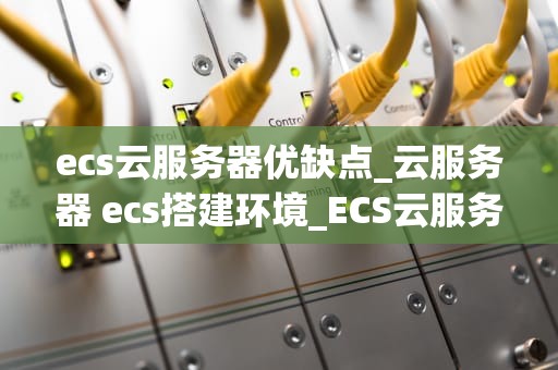 ecs云服务器优缺点_云服务器 ecs搭建环境_ECS云服务器的优缺点分析