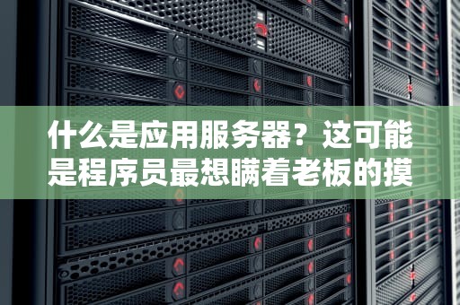 什么是应用服务器？这可能是程序员最想瞒着老板的摸鱼神器