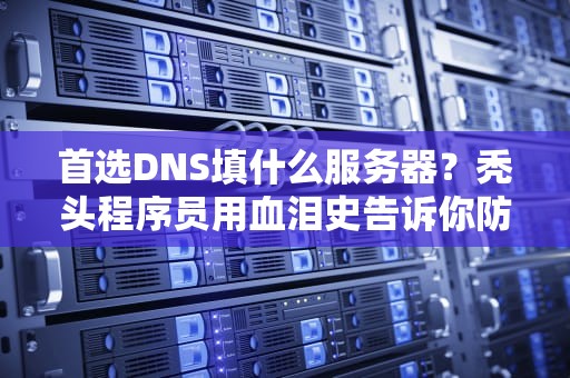 首选DNS填什么服务器？秃头程序员用血泪史告诉你防坑指南！