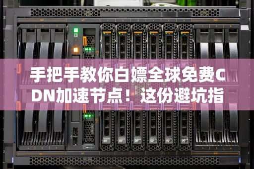 手把手教你白嫖全球免费CDN加速节点！这份避坑指南请收好