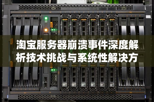 淘宝服务器崩溃事件深度解析技术挑战与系统性解决方案