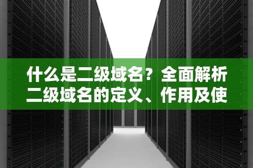 什么是二级域名？全面解析二级域名的定义、作用及使用技巧