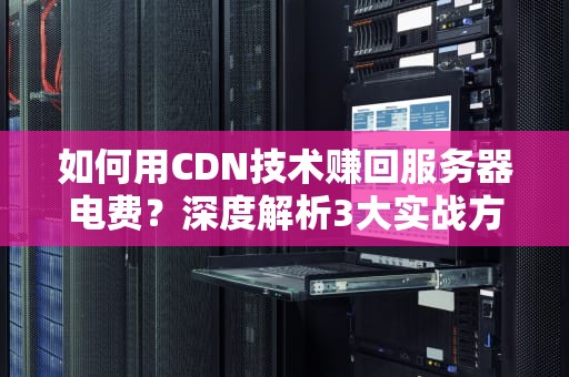 如何用CDN技术赚回服务器电费？深度解析3大实战方案