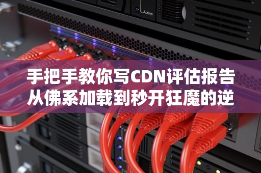 手把手教你写CDN评估报告从佛系加载到秒开狂魔的逆袭之路