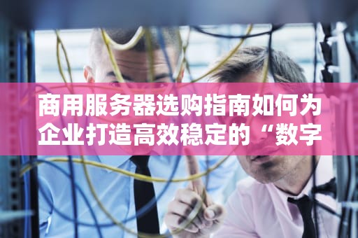 商用服务器选购指南如何为企业打造高效稳定的“数字大脑”？