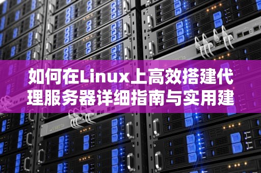 如何在Linux上高效搭建代理服务器详细指南与实用建议
