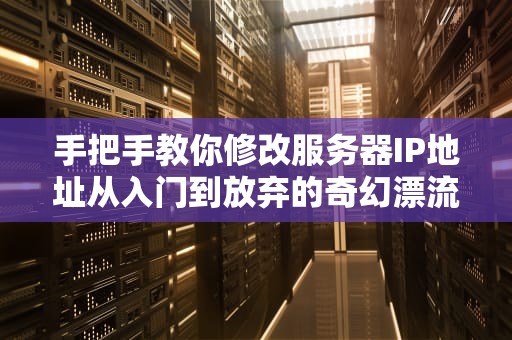 手把手教你修改服务器IP地址从入门到放弃的奇幻漂流？