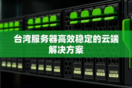 台湾服务器高效稳定的云端解决方案