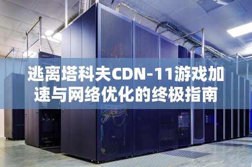 逃离塔科夫CDN-11游戏加速与网络优化的终极指南