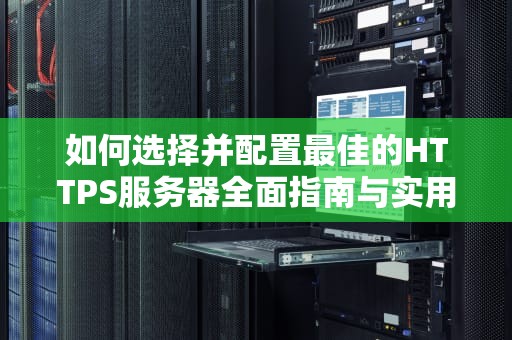如何选择并配置最佳的HTTPS服务器全面指南与实用建议