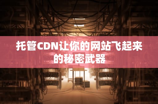 托管CDN让你的网站飞起来的秘密武器
