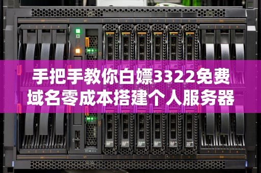 手把手教你白嫖3322免费域名零成本搭建个人服务器的快乐秘籍