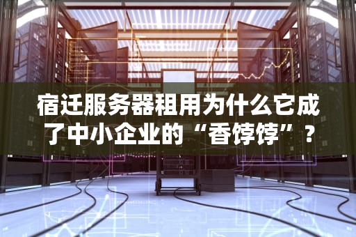 宿迁服务器租用为什么它成了中小企业的“香饽饽”？