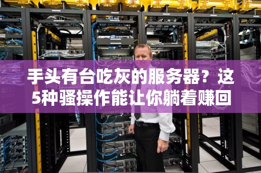 手头有台吃灰的服务器？这5种骚操作能让你躺着赚回电费！