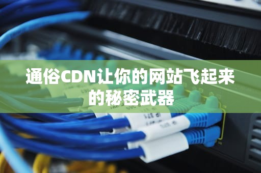 通俗CDN让你的网站飞起来的秘密武器