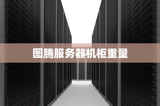 图腾服务器机柜重量