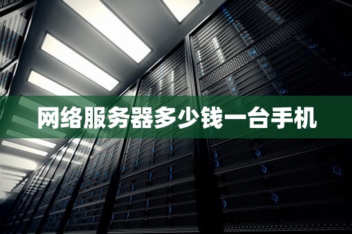 网络服务器多少钱一台手机