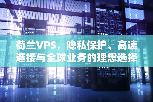 荷兰VPS，隐私保护、高速连接与全球业务的理想选择，荷兰VPSWINDOWS