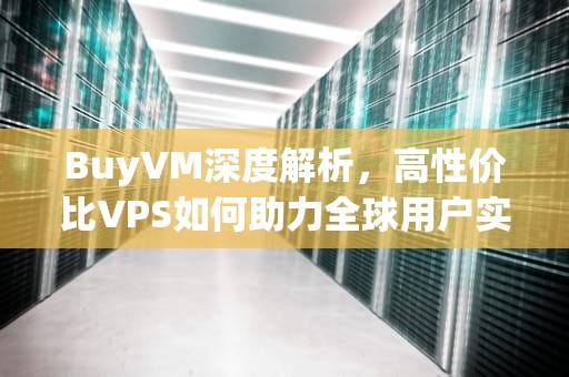 BuyVM深度解析，高性价比VPS如何助力全球用户实现技术自由？BUYVM 卢森堡 拉斯维加斯