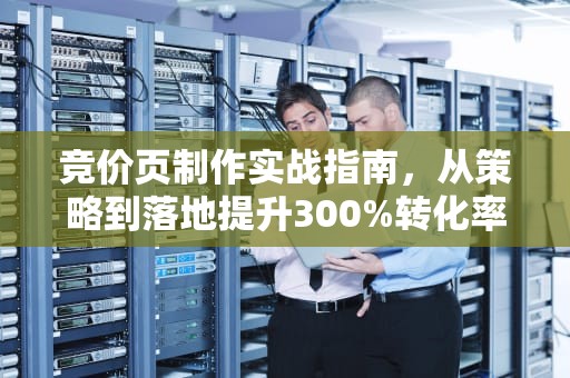 竞价页制作实战指南，从策略到落地提升300%转化率的奥秘，竞价页面是怎么做出来的